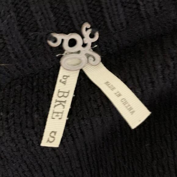 G By BKE SZ S Striped Knit & Lace Snap Cardigan - Picture 6 of 7